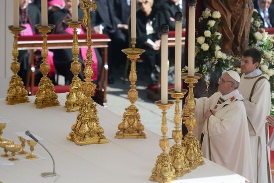 Pope Francis inauguration ceremony