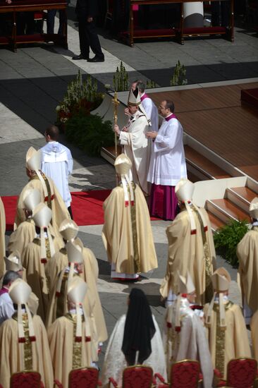 Pope Francis inauguration ceremony