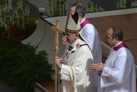 Pope Francis inauguration ceremony