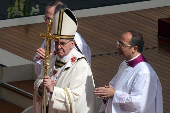 Pope Francis inauguration ceremony