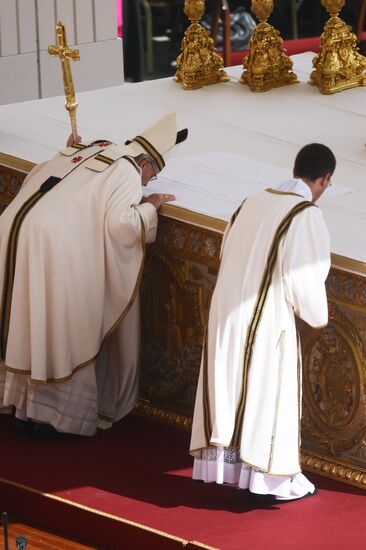 Pope Francis inauguration ceremony