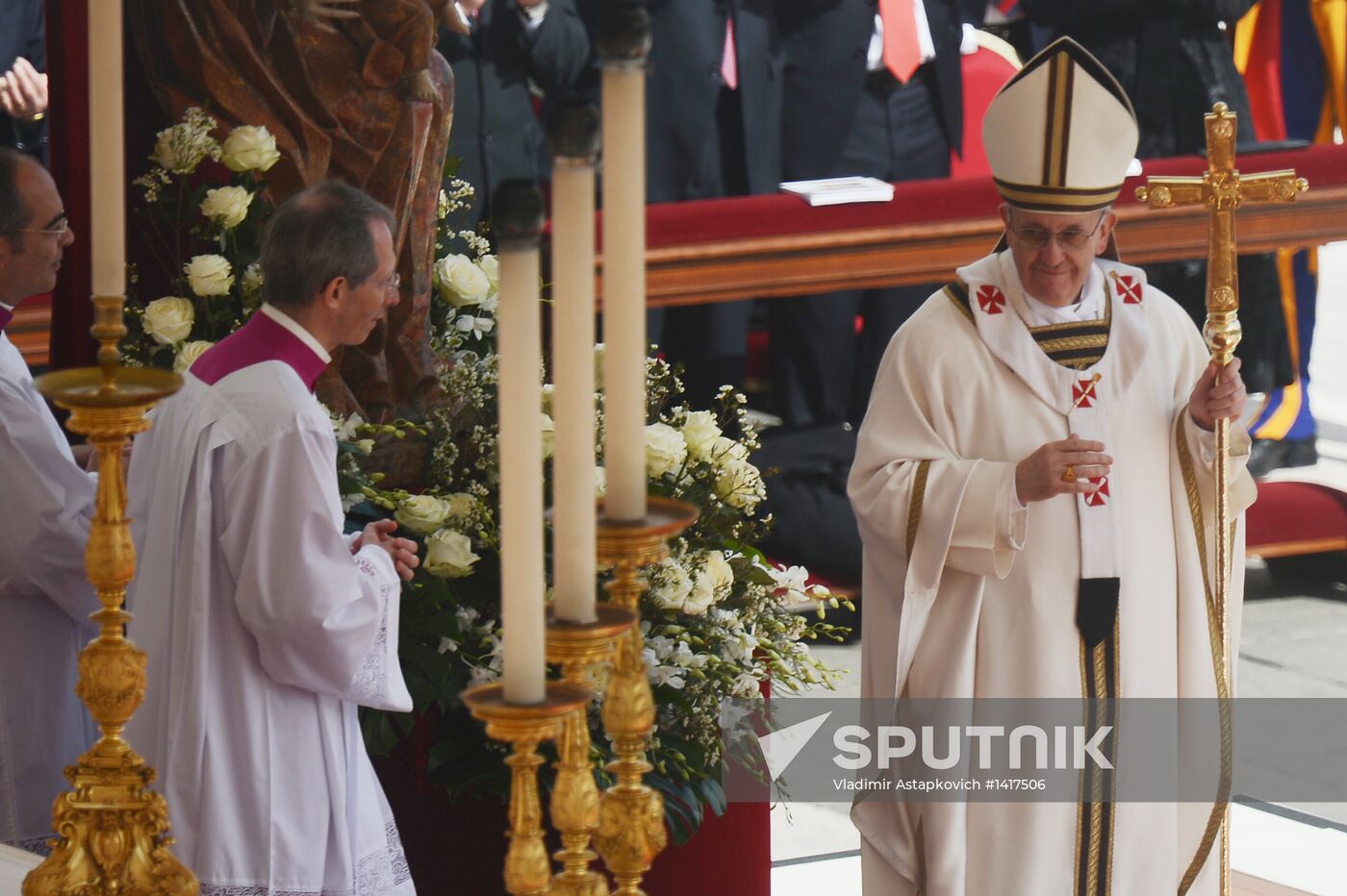 Pope Francis inauguration ceremony