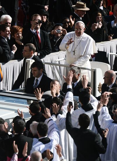 Pope Francis inauguration ceremony