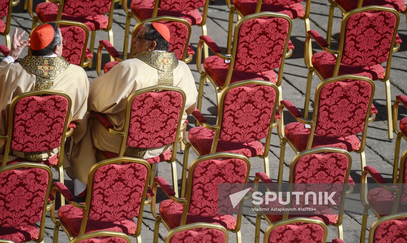 Pope Francis inauguration ceremony