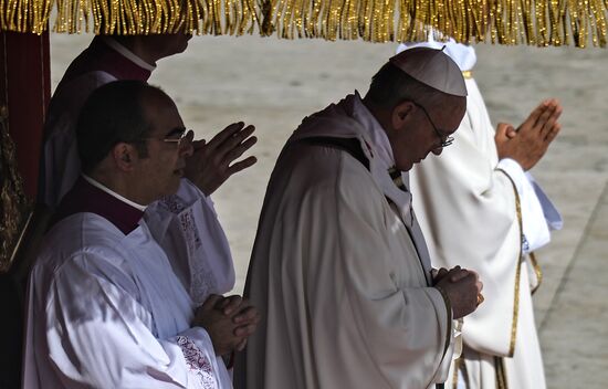 Pope Francis inauguration ceremony