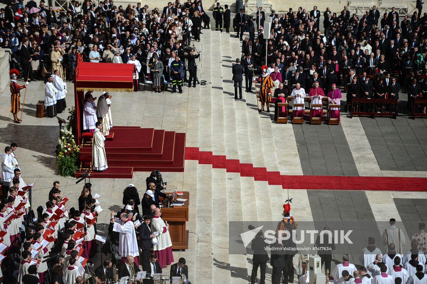 Pope Francis inauguration ceremony