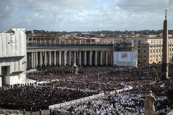 Pope Francis inauguration ceremony