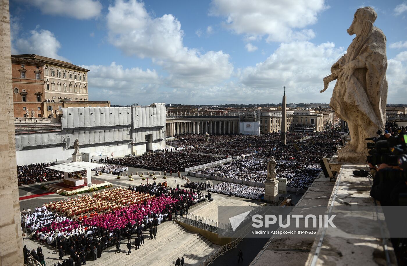 Pope Francis inauguration ceremony