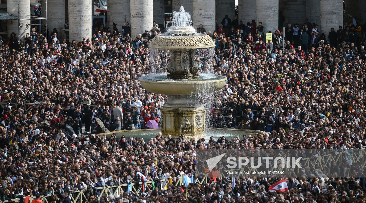 Pope Francis inauguration ceremony