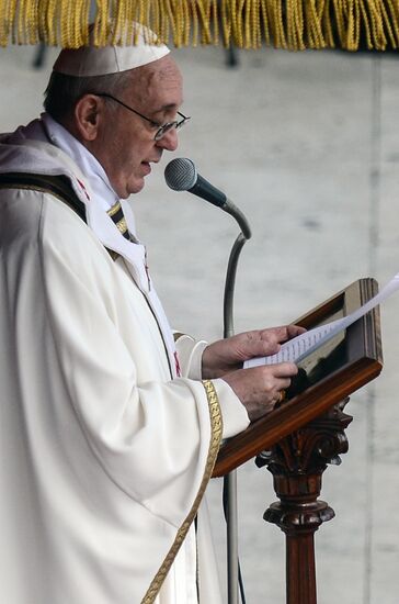 Pope Francis inauguration ceremony