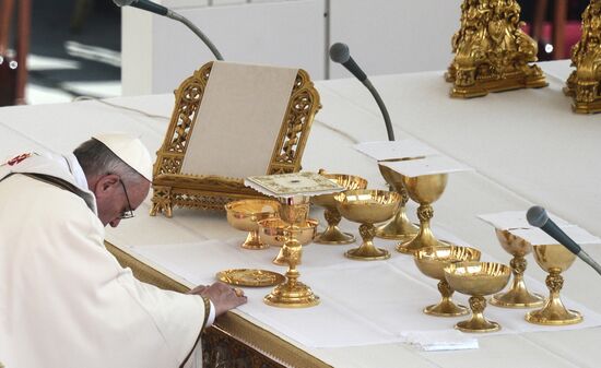 Pope Francis inauguration ceremony