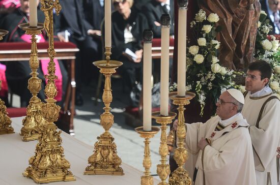 Pope Francis inauguration ceremony
