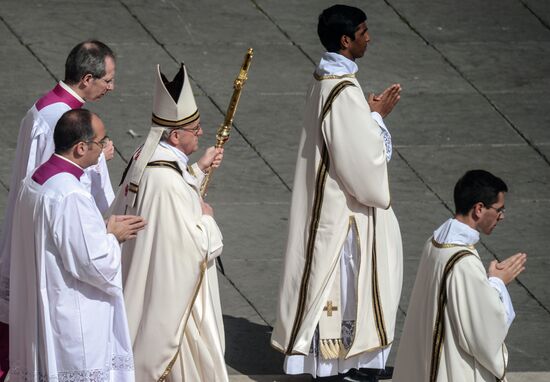 Pope Francis inauguration ceremony