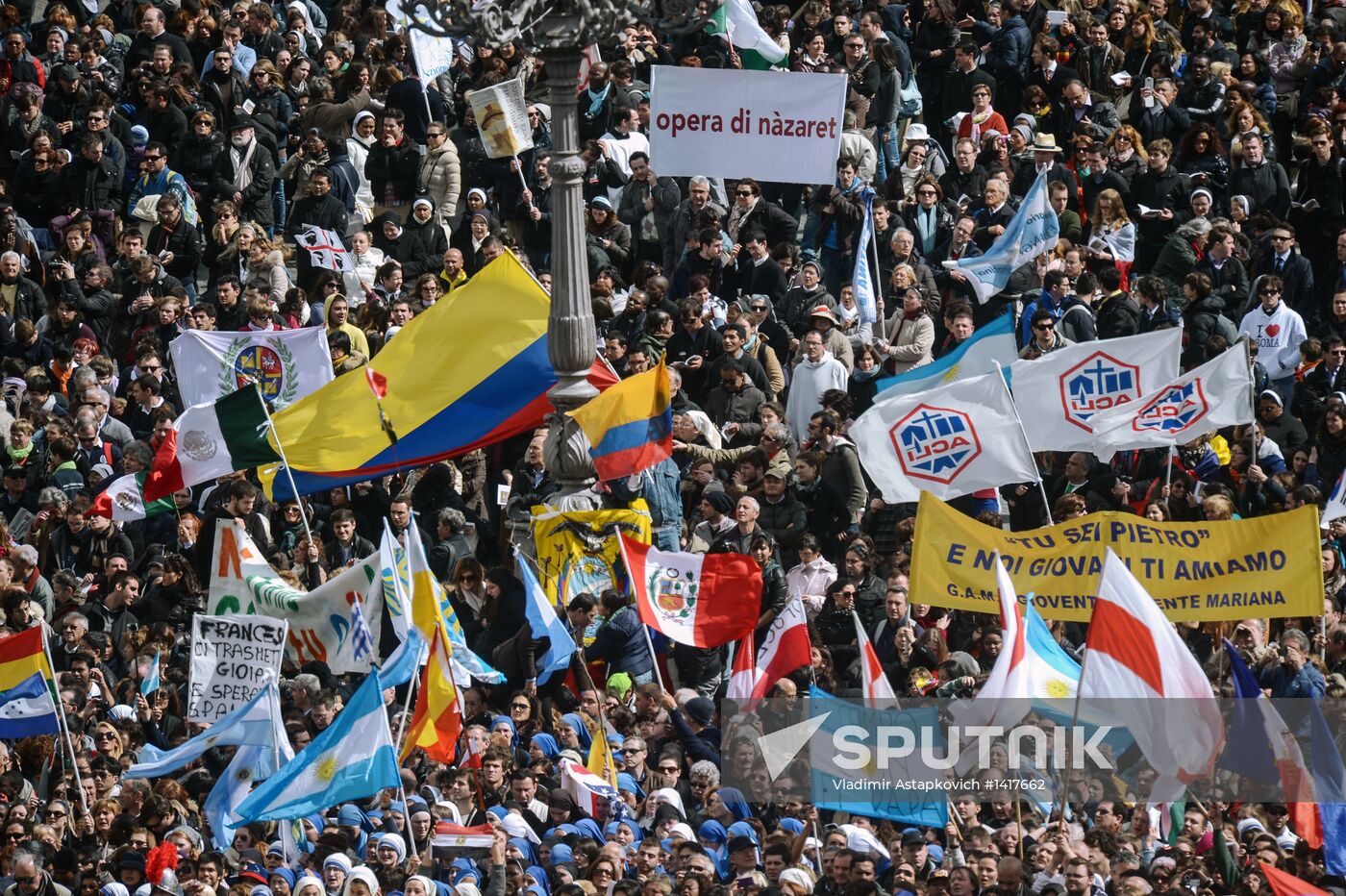 Pope Francis inauguration ceremony