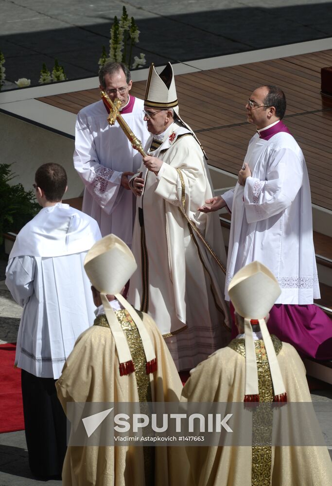 Pope Francis inauguration ceremony