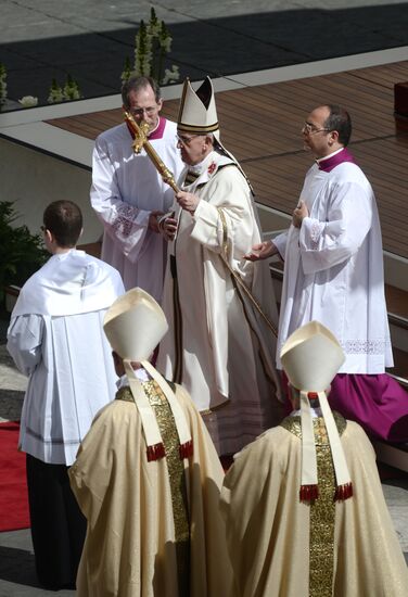 Pope Francis inauguration ceremony
