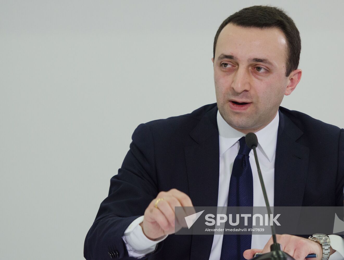 News conference by Irakli Garibashvili