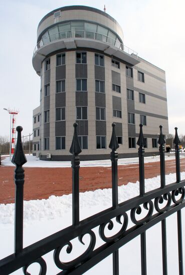 Modern control center at Khrabrovo Airport