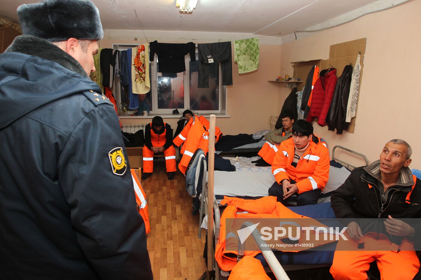 Sweep in search of illegal migrants in their places of residence