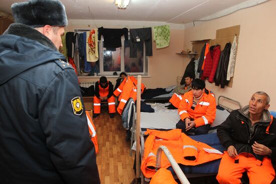 Sweep in search of illegal migrants in their places of residence
