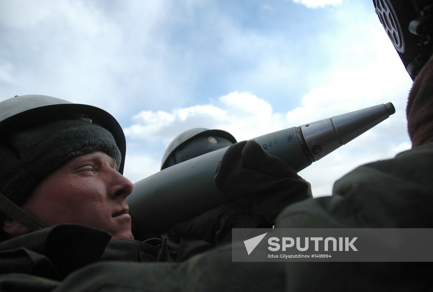 Artillery exercises in Primorye Territory