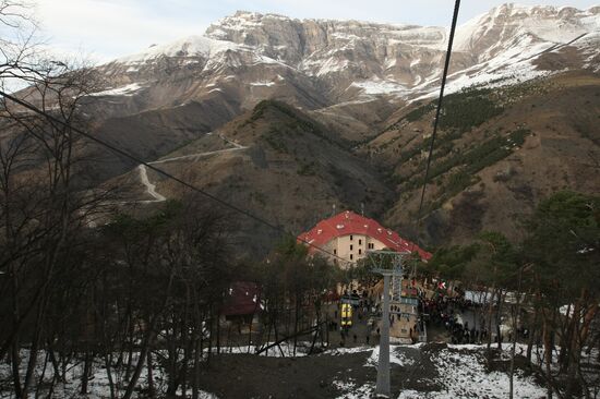 First skiing track opens in Ingushetia