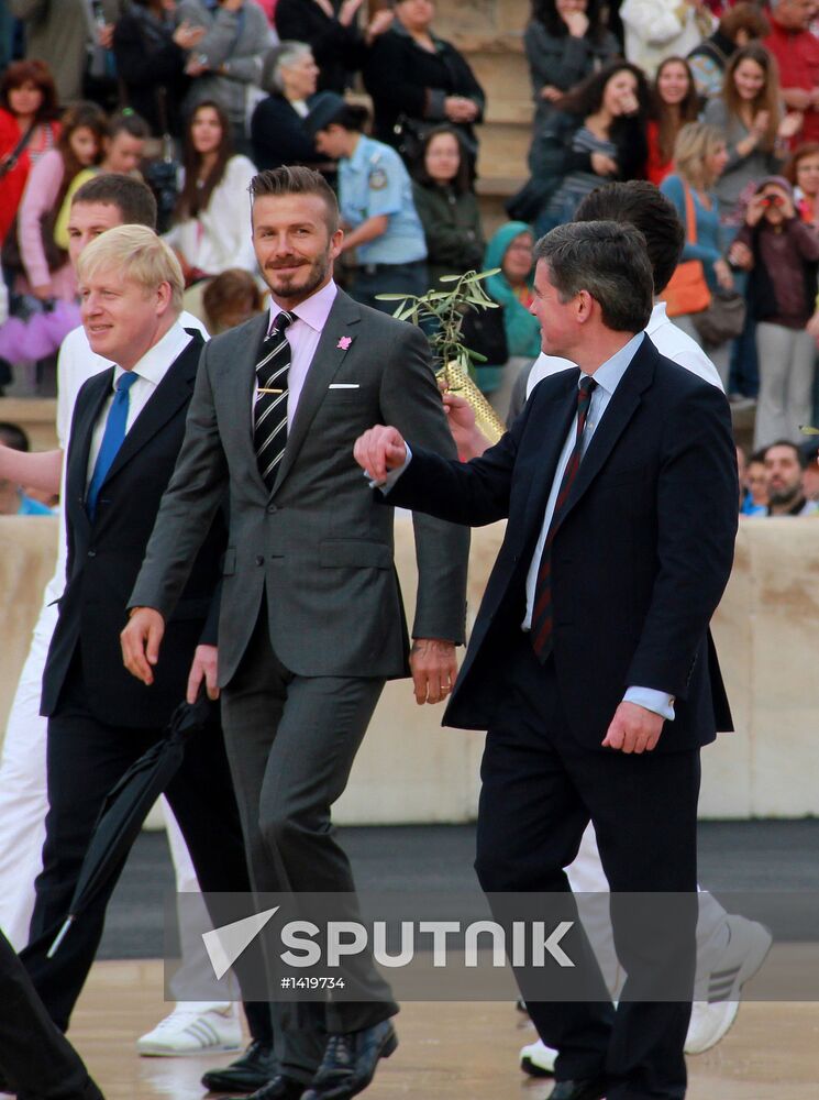 Footballer David Beckham