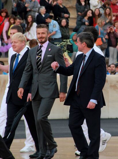Footballer David Beckham