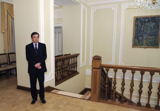 Vladimir Putin meets with Francois Charles Armand Fillon