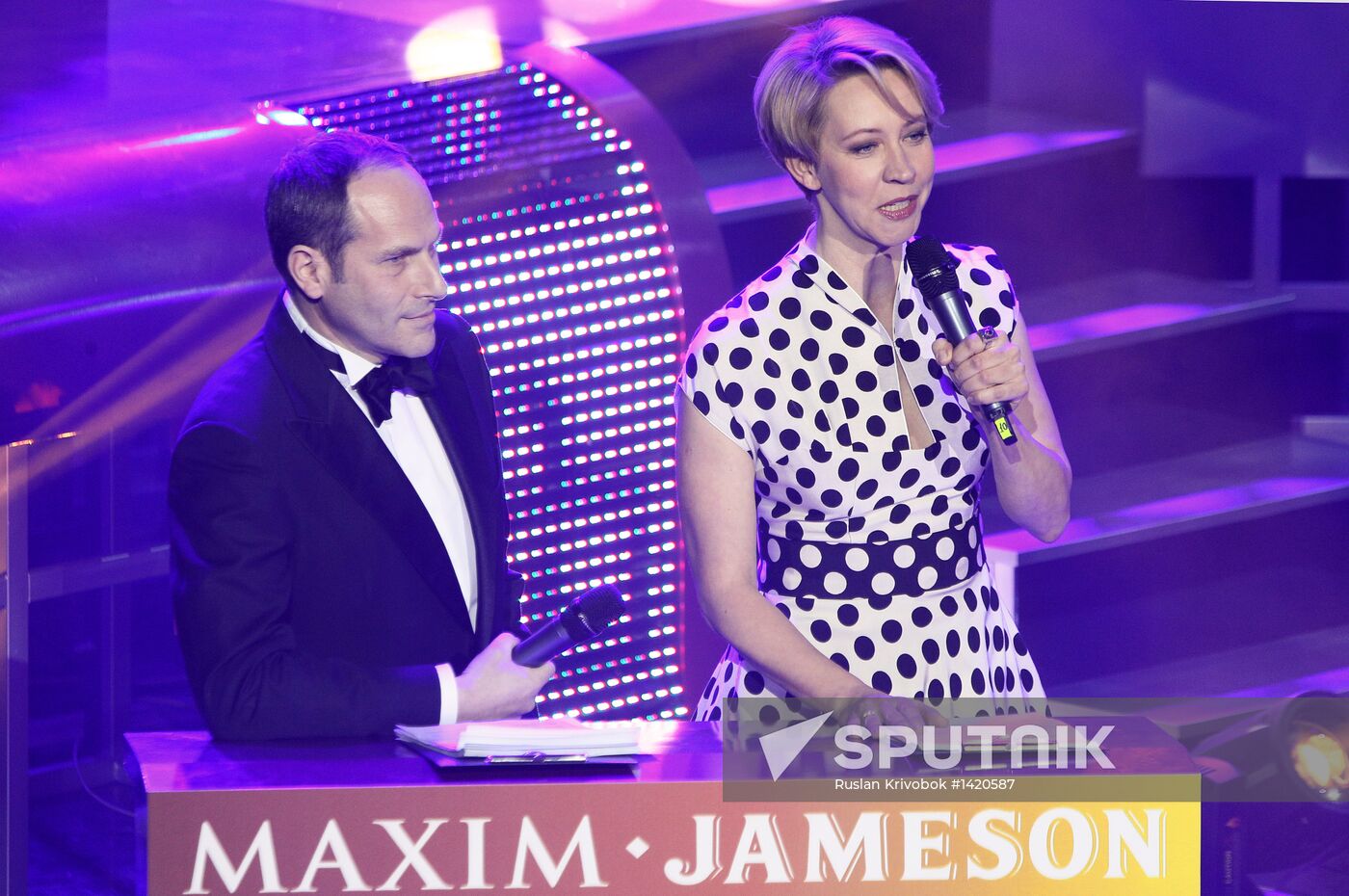 Golden Joker MAXIM Jameson 2013 award ceremony in Moscow