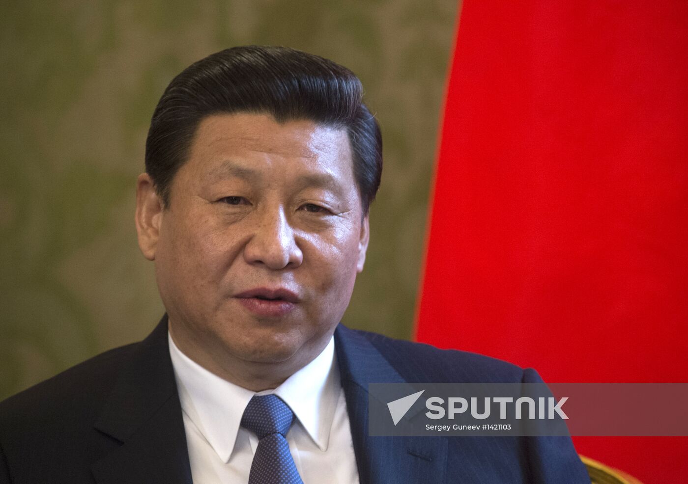 Vladimir Putin meets with Xi Jinping