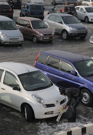 Motor vehicle registration in Omsk