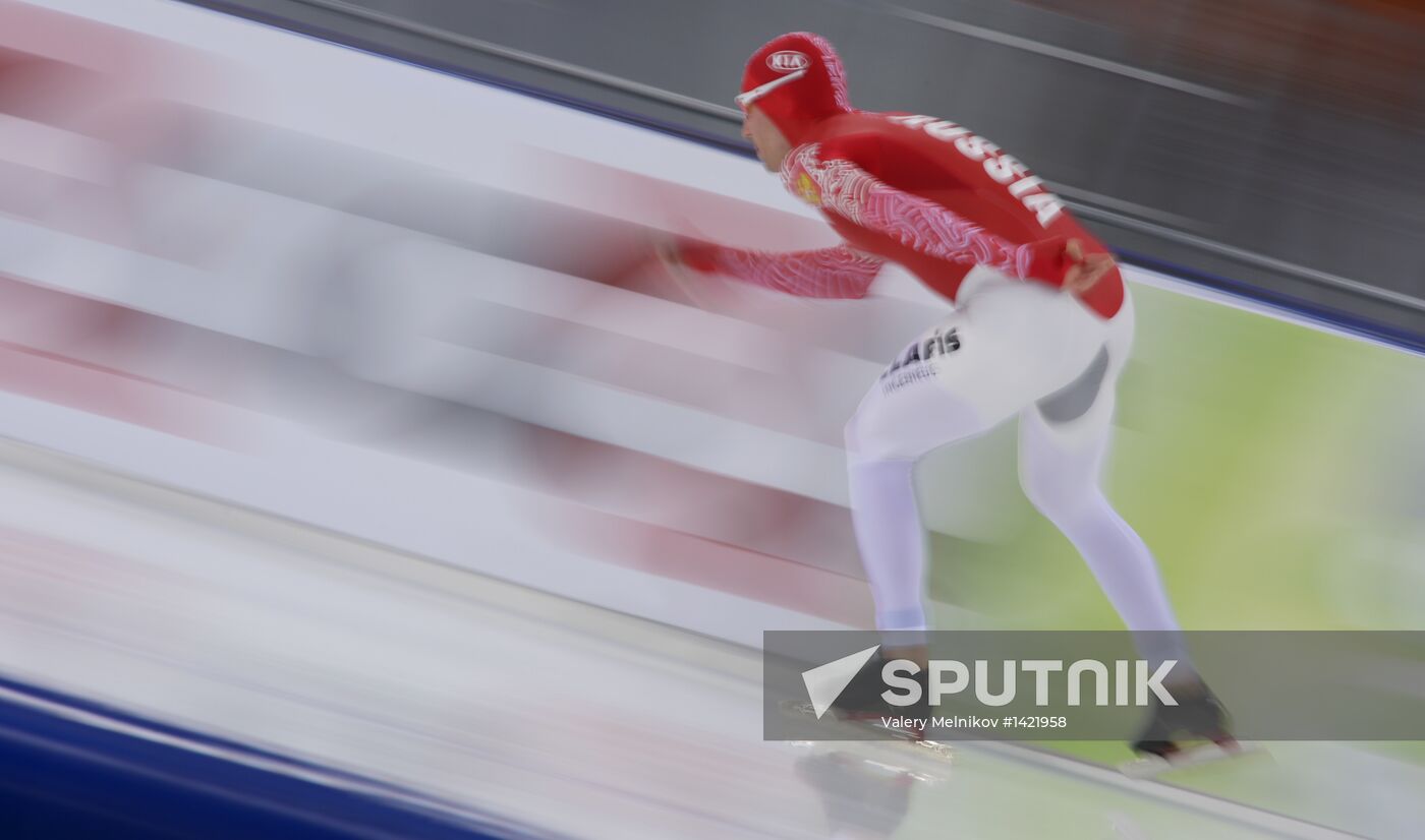 World Speed ​​Skating Championships. Men's 10,000 meters