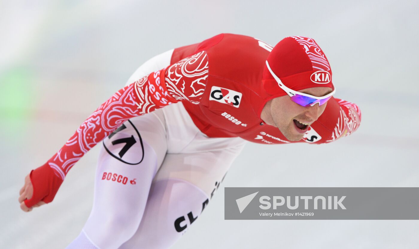 World Speed ​​Skating Championships. Men's 10,000 meters