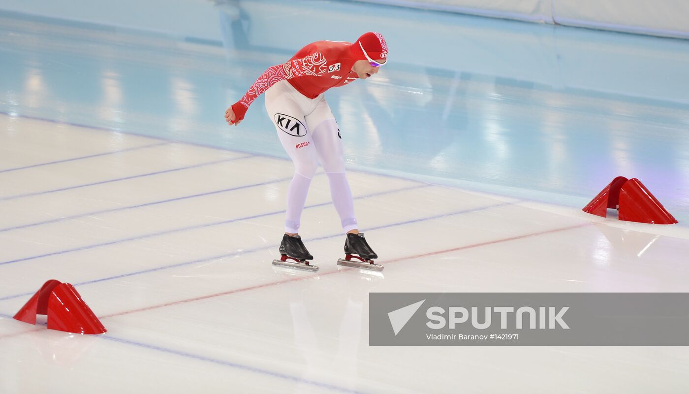 World Speed ​​Skating Championships. Men's 10,000 meters