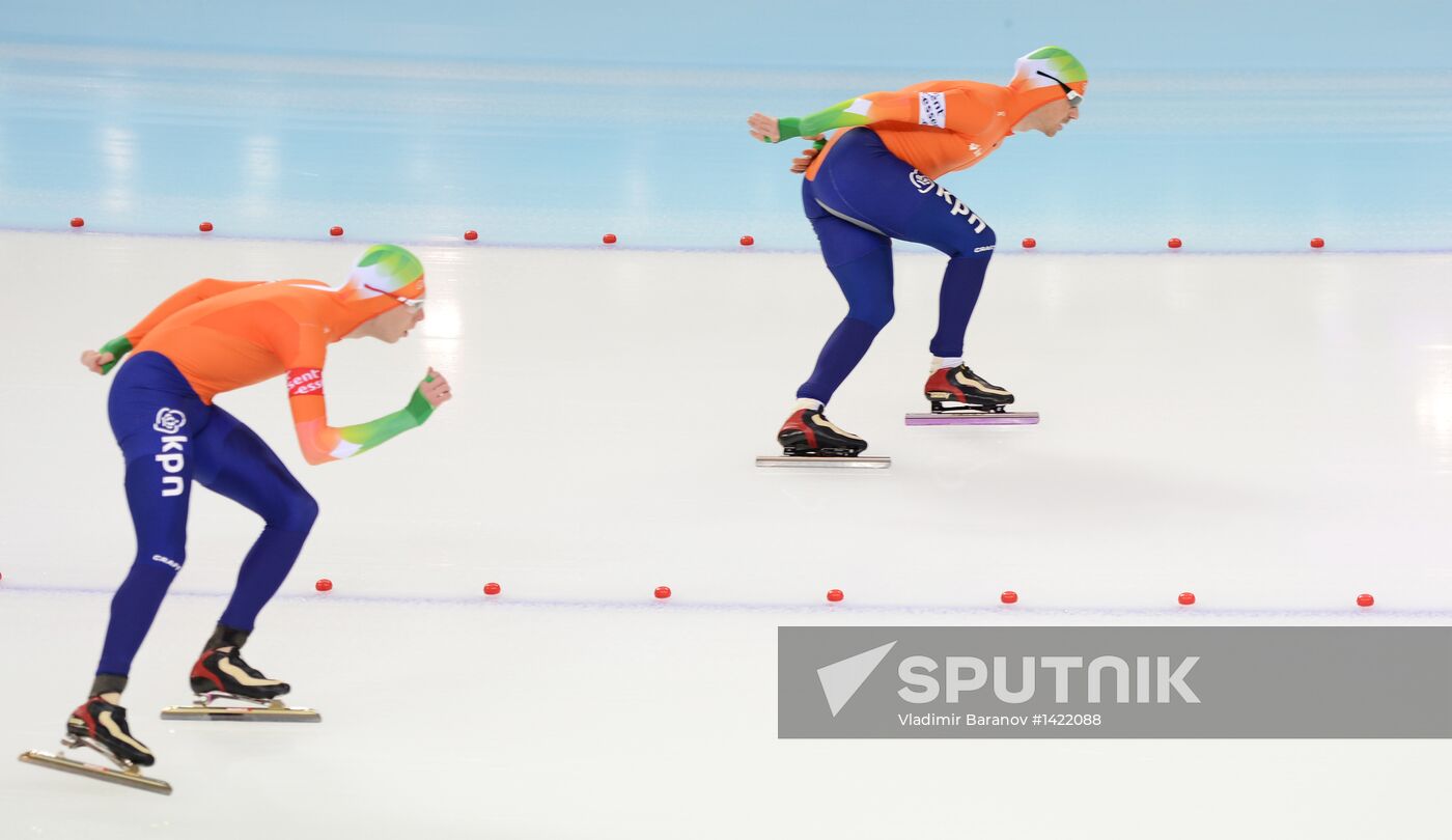 World Speed ​​Skating Championships. Men's 10,000 meters