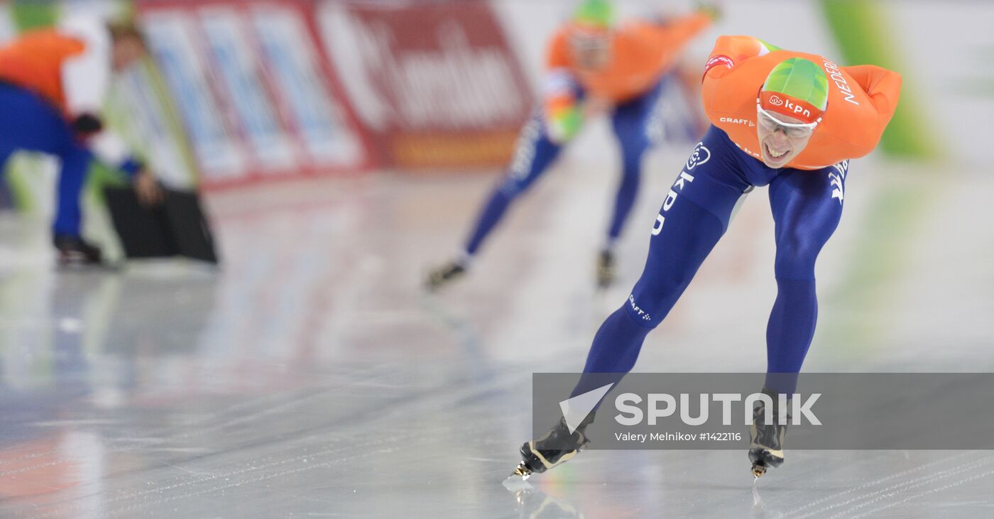 World Speed ​​Skating Championships. Men's 10,000 meters