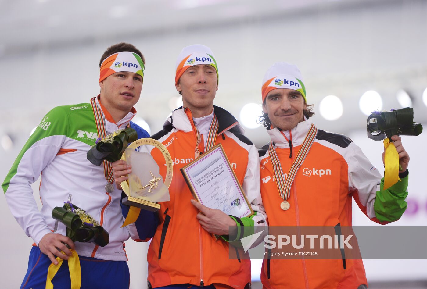 World Speed ​​Skating Championships. Men's 10,000 meters