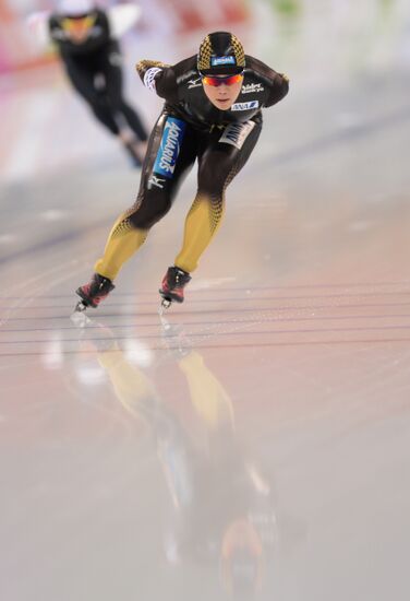Speed Skating World Cup: Women's 5,000 Meter Race
