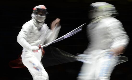 Fencing. Moscow Saber. Individual events