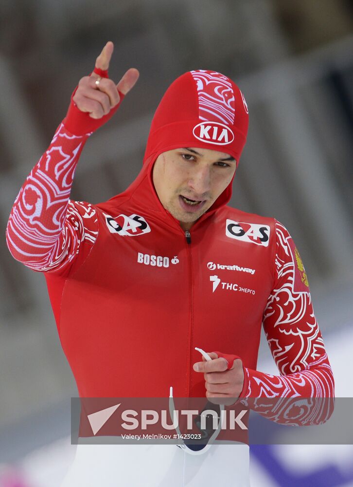 Speed ​​skating World Championships. Men's 500 meters