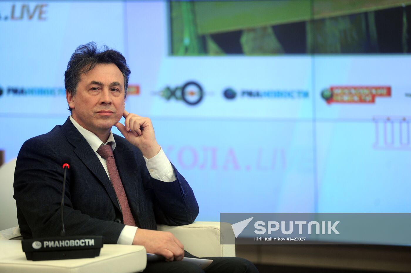 School.Live talk show at RIA Novosti