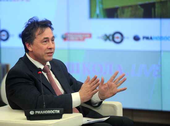 School.Live talk show at RIA Novosti