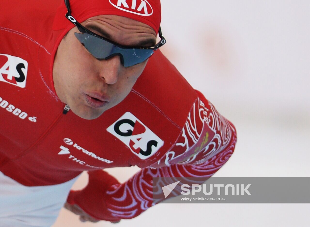 Speed ​​skating World Championships. Men's 500 meters