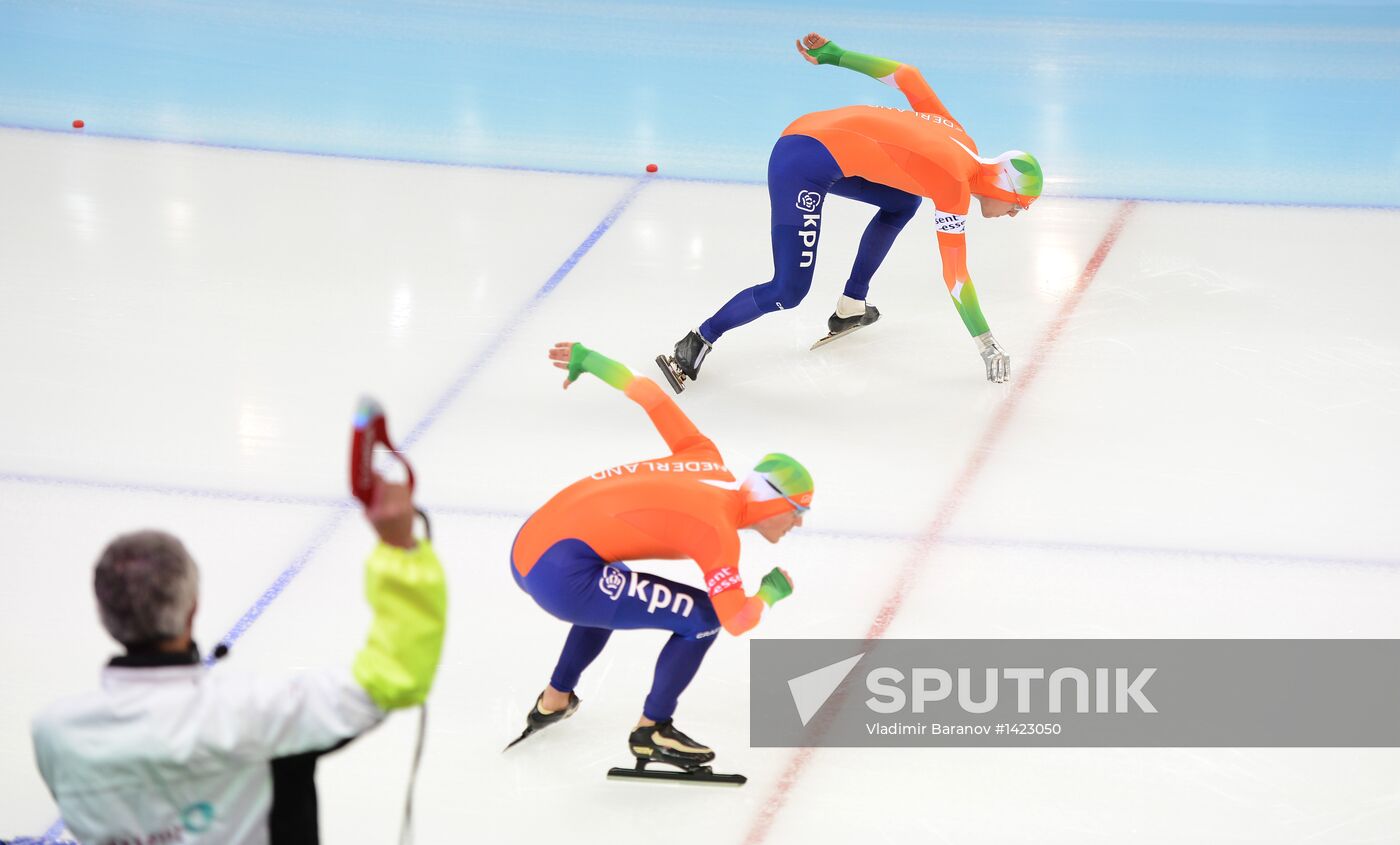 Speed ​​skating World Championships. Men's 500 meters
