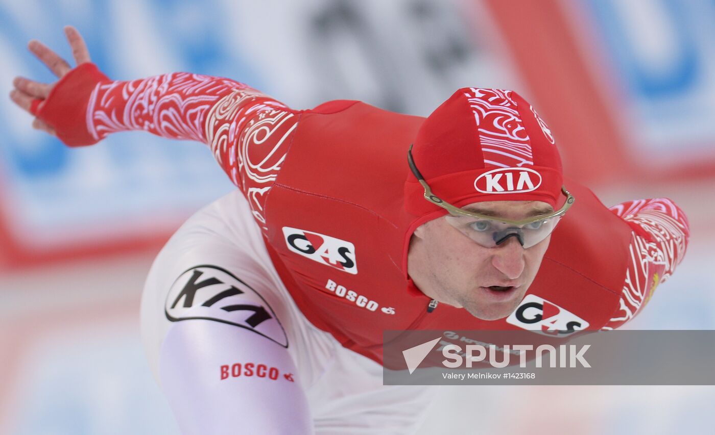 Speed ​​skating World Championships. Men's 500 meters