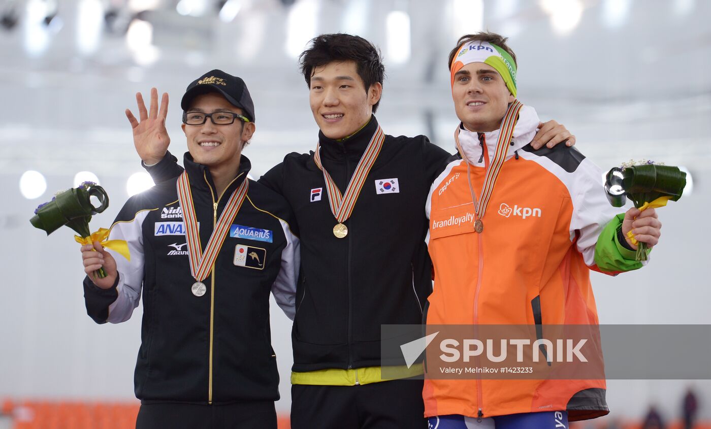 Speed ​​skating World Championships. Men's 500 meters