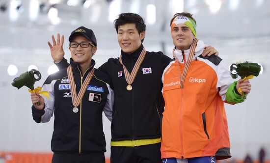 Speed ​​skating World Championships. Men's 500 meters