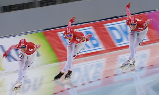 World Speed Skating Championships. Women's team race