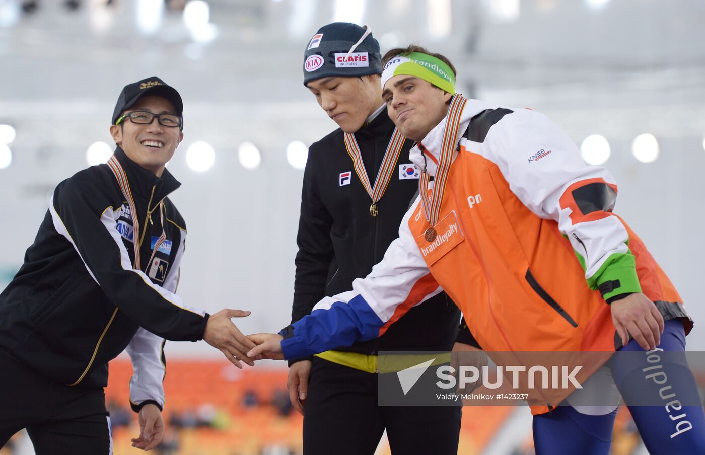 Speed ​​skating World Championships. Men's 500 meters